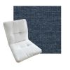 Tufted Style Universal Chair Cushions | Sunbrella Outdoor Fabric | 3 Sizes