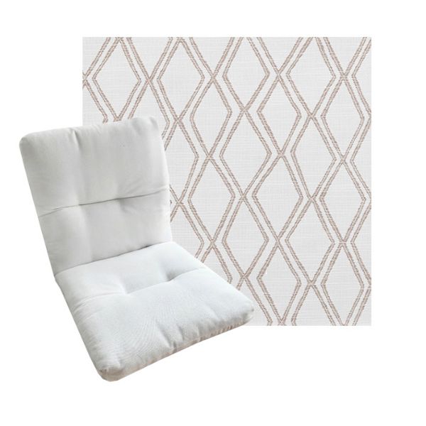 Tufted Style Universal Chair Cushions | Sunbrella Outdoor Fabric | 3 Sizes