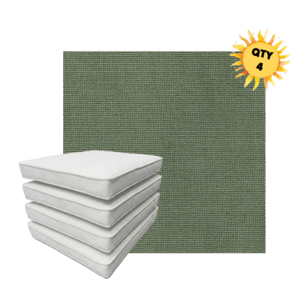 Picture of Bliss Aloe Boxed Outdoor Dining Cushion Bundle of 4