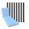Picture of Bistro Checkerboard Universal Chaise Lounge Cushion