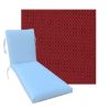 Classic Universal Chaise Lounge Cushions | Outdura Outdoor Fabric | 3 Sizes