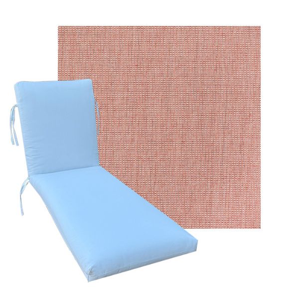 Classic Universal Chaise Lounge Cushions | Outdura Outdoor Fabric | 3 Sizes