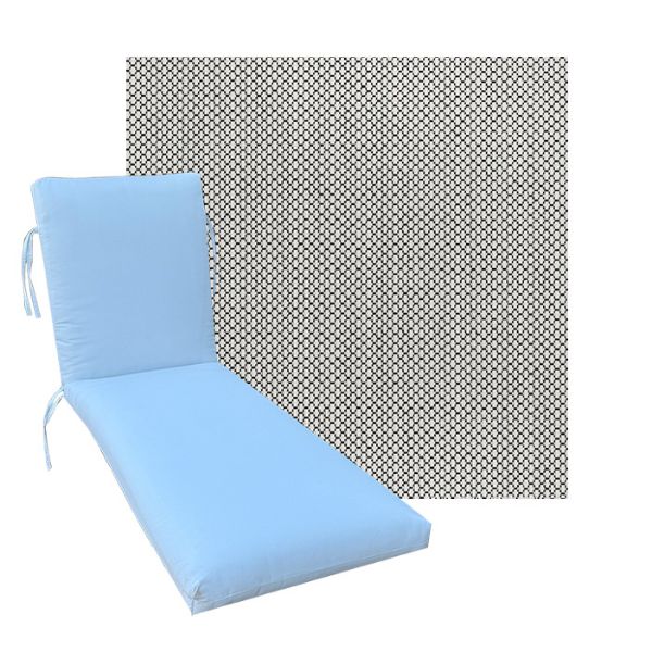 Classic Universal Chaise Lounge Cushions | Outdura outdoor Fabric | 3 Sizes