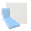 Picture of Crew Snow Universal Chaise Lounge Cushion