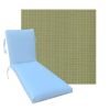 Classic Universal Chaise Lounge Cushions | Outdura outdoor Fabric | 3 Sizes