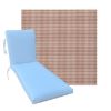 Classic Universal Chaise Lounge Cushions | Outdura Outdoor Fabric | 3 Sizes