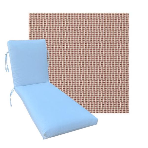 Classic Universal Chaise Lounge Cushions | Outdura Outdoor Fabric | 3 Sizes