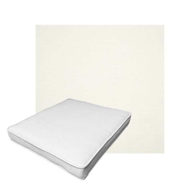 Patio Dining Chair Seat Cushion Boxed Style - - Custom outdoor patio furniture cushions from Cascadia Outdoor Cushions in Sunbrella Fabric