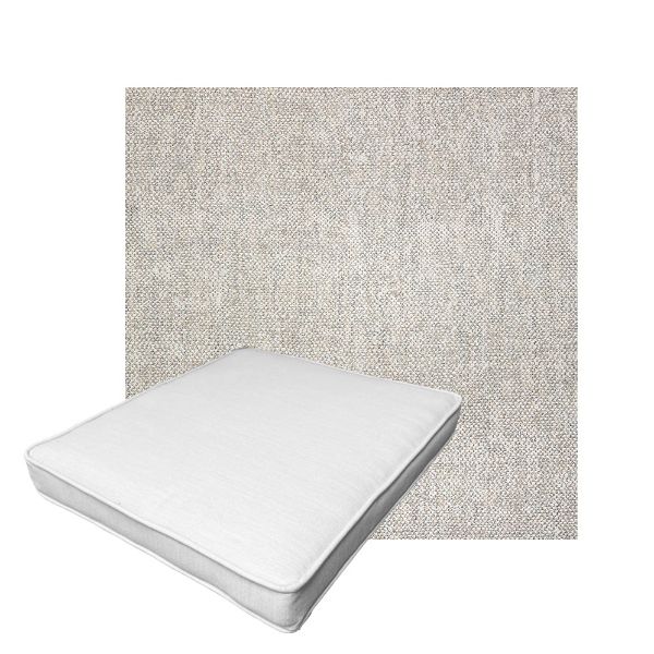 Patio Dining Chair Seat Cushion Boxed Style - - Custom outdoor patio furniture cushions from Cascadia Outdoor Cushions in Sunbrella Fabric