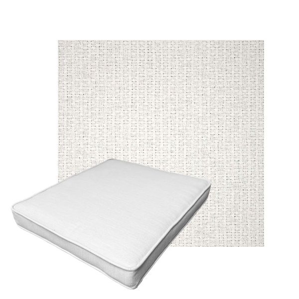 Patio Dining Chair Seat Cushion Boxed Style - - Custom outdoor patio furniture cushions from Cascadia Outdoor Cushions in Sunbrella Fabric