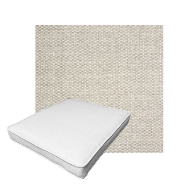 Patio Dining Chair Seat Cushion Boxed Style - - Custom outdoor patio furniture cushions from Cascadia Outdoor Cushions in Sunbrella Fabric