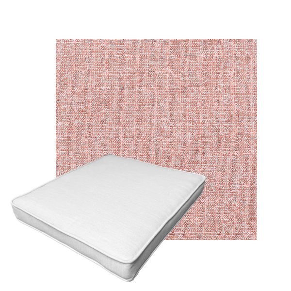 Patio Dining Chair Seat Cushion Boxed Style - - Custom outdoor patio furniture cushions from Cascadia Outdoor Cushions in Sunbrella Fabric