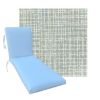 Classic Universal Chaise Lounge Cushions | Outdura Performance Fabric | 3 Sizes