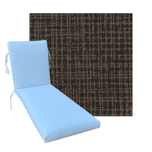 Classic Universal Chaise Lounge Cushions | Outdura Performance Fabric | 3 Sizes
