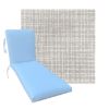 Classic Universal Chaise Lounge Cushions | Outdura Performance Fabric | 3 Sizes