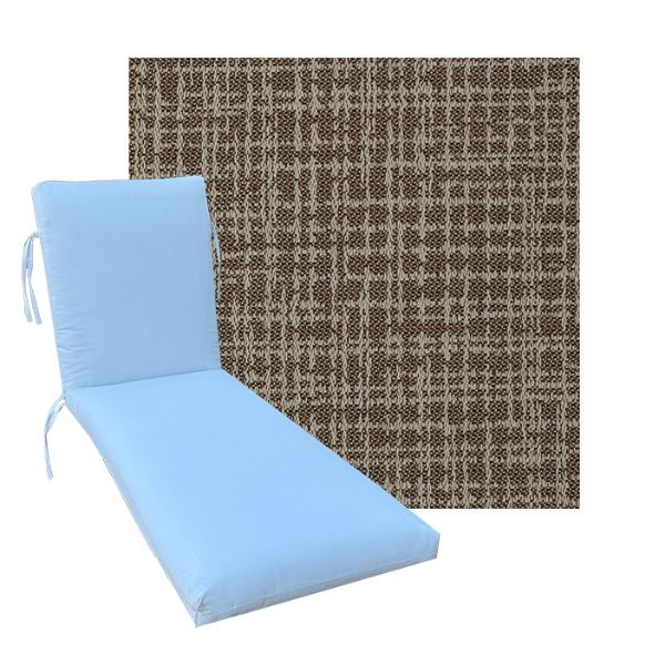 Classic Universal Chaise Lounge Cushions | Outdura Performance Fabric | 3 Sizes