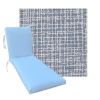 Classic Universal Chaise Lounge Cushions | Outdura Performance Fabric | 3 Sizes