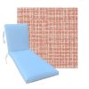 Classic Universal Chaise Lounge Cushions | Outdura Performance Fabric | 3 Sizes