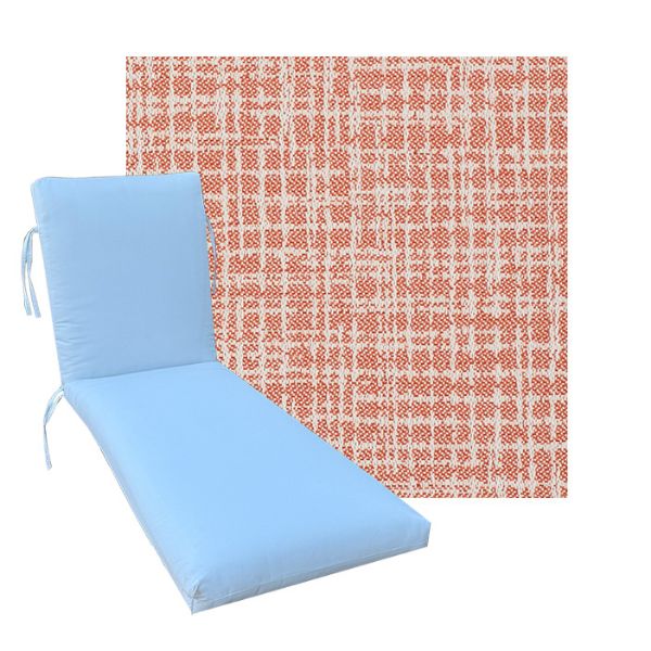 Classic Universal Chaise Lounge Cushions | Outdura Performance Fabric | 3 Sizes