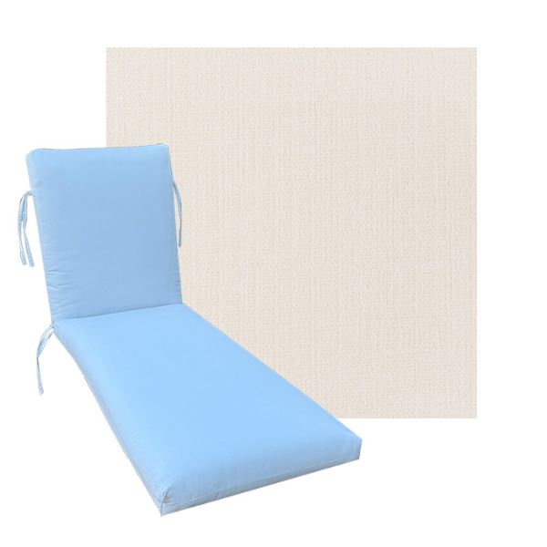 Classic Universal Chaise Lounge Cushions | Outdura Performance Fabric | 3 Sizes