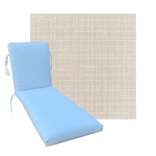 Classic Universal Chaise Lounge Cushions | Outdura Performance Fabric | 3 Sizes