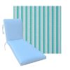 Classic Universal Chaise Lounge Cushions | Outdura Performance Fabric | 3 Sizes