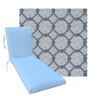 Classic Universal Chaise Lounge Cushions | Outdura Performance Fabric | 3 Sizes