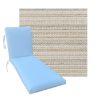 Classic Universal Chaise Lounge Cushions | Outdura Performance Fabric | 3 Sizes