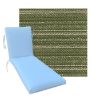 Classic Universal Chaise Lounge Cushions | Outdura Performance Fabric | 3 Sizes