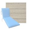 Classic Universal Chaise Lounge Cushions | Outdura Performance Fabric | 3 Sizes