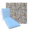 Classic Universal Chaise Lounge Cushions | Outdura Performance Fabric | 3 Sizes