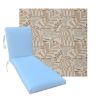 Classic Universal Chaise Lounge Cushions | Outdura Performance Fabric | 3 Sizes