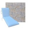 Classic Universal Chaise Lounge Cushions | Outdura Performance Fabric | 3 Sizes