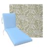 Classic Universal Chaise Lounge Cushions | Outdura Performance Fabric | 3 Sizes