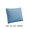 Pillow Style Back Cushion