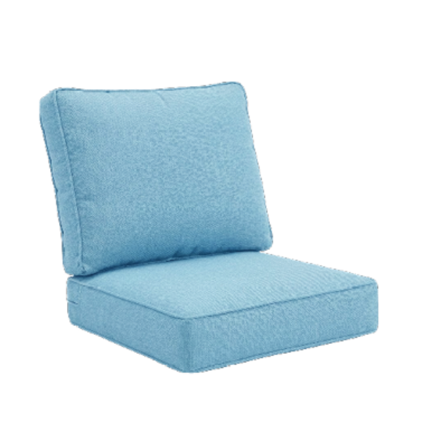 Boxed Seat and Back Patio Chair Cushions