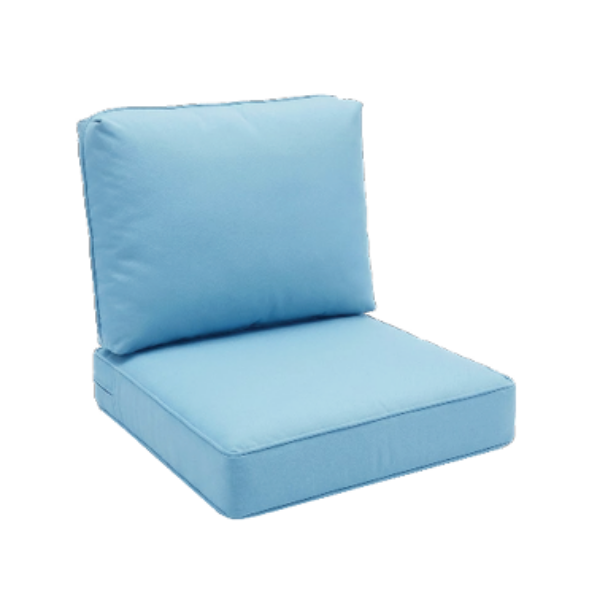 Boxed Center Seam Design Your Own Patio Chair Replacement Cushions