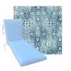 Classic Universal Chaise Lounge Cushions | Outdura Fabrics | 3 Sizes