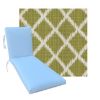 Classic Universal Chaise Lounge Cushions | Outdura Fabrics | 3 Sizes