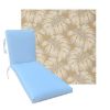 Classic Universal Chaise Lounge Cushions | Outdura Fabrics | 3 Sizes
