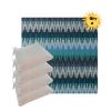 Sunbrella Valley Lagoon Outdoor Dining Chair Cushions in Sunbrella Luxury Outdoor Fabrics - Order in Sets of 4
