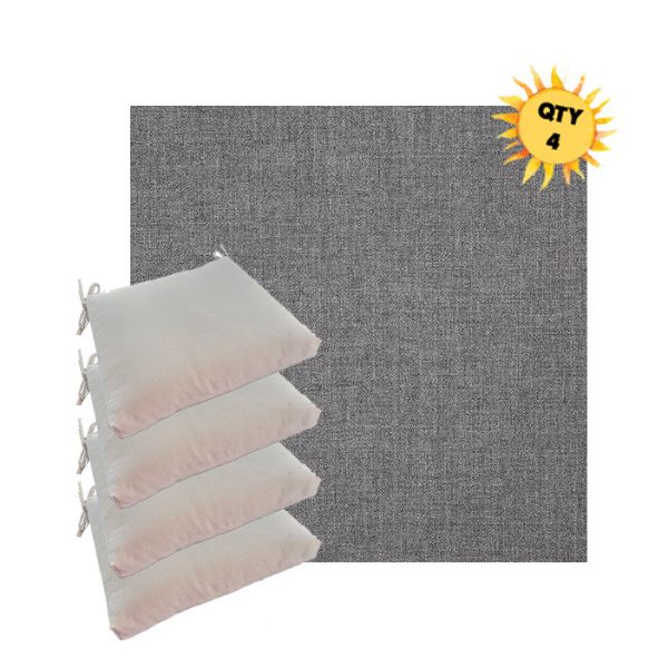 Outdoor Dining Chair Cushions in Sunbrella Outdoor Fabrics - Order in Sets of 4