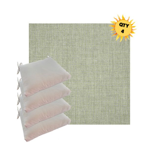 Outdoor Dining Chair Cushions in Sunbrella Outdoor Fabrics - Order in Sets of 4