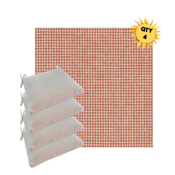 Outdoor Dining Chair Cushions in Sunbrella Outdoor Fabrics - Order in Sets of 4