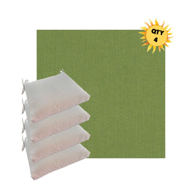 Outdoor Dining Chair Cushions in Sunbrella Outdoor Fabrics - Order in Sets of 4