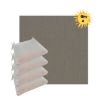 Picture of Spectrum Graphite Patio Dining Chair Seat Cushion Bundle