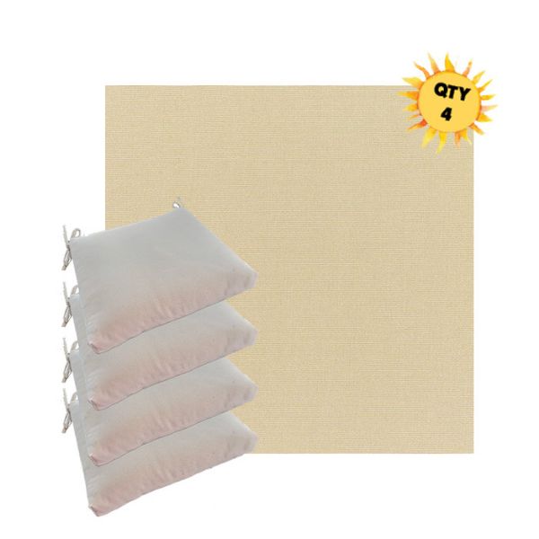 Outdoor Dining Chair Cushions in Sunbrella Outdoor Fabrics - Order in Sets of 4