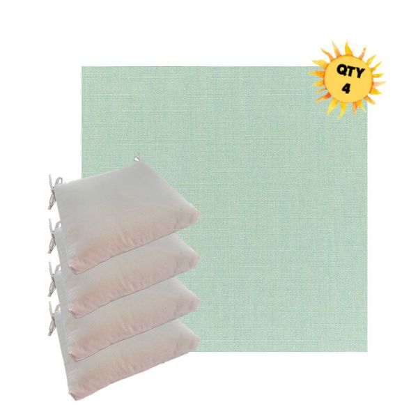 Outdoor Dining Chair Cushions in Sunbrella Outdoor Fabrics - Order in Sets of 4
