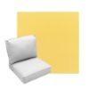 Deep Seating Patio Chair Cushions | Center Seam Style | Sunbrella