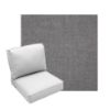 Deep Seating Patio Chair Cushions | Center Seam Style | Sunbrella